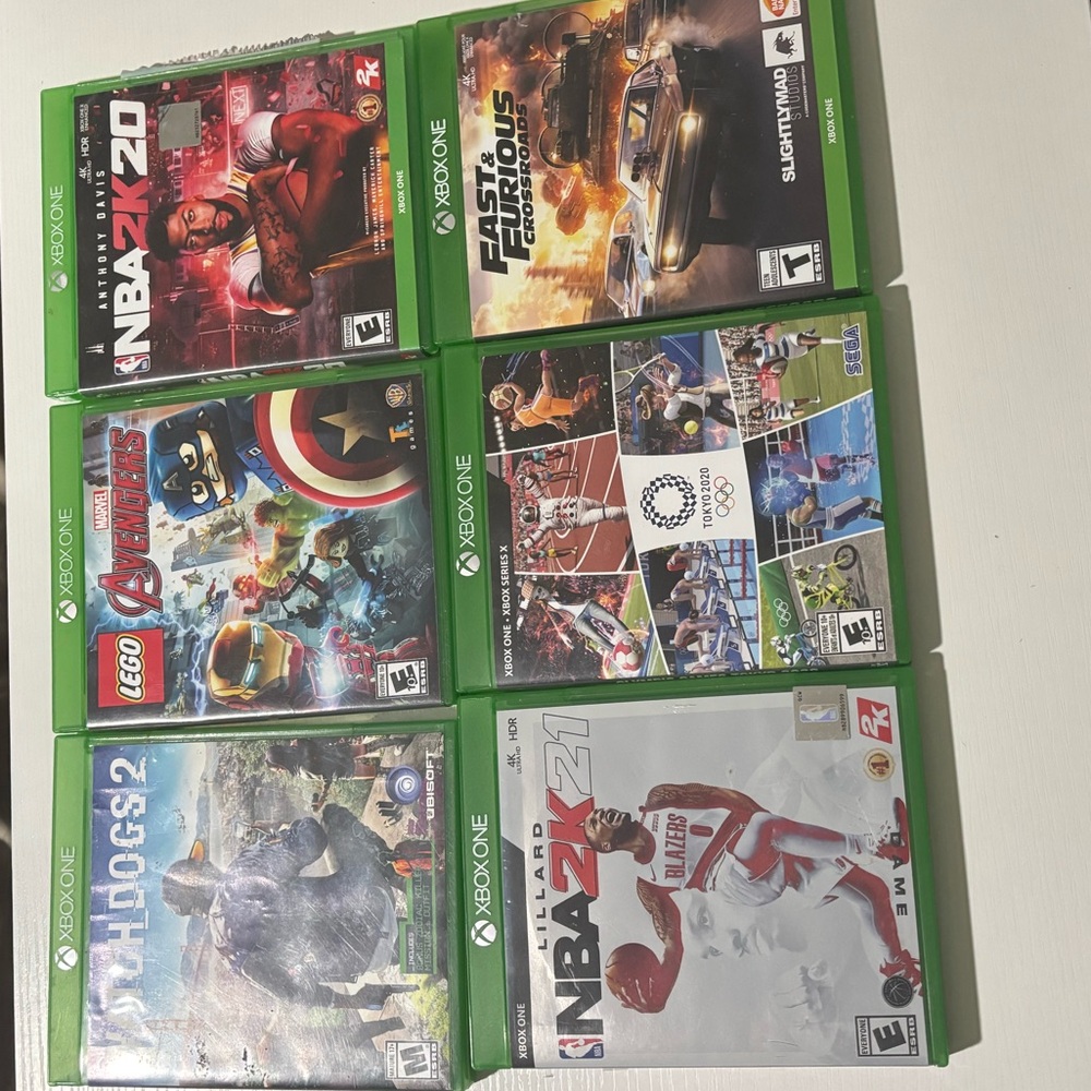 Xbox one video games